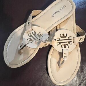 Pierre Dumas Logo Sandals